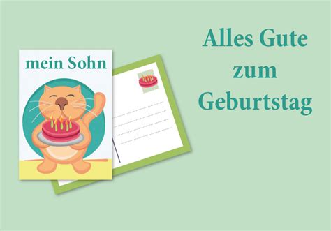 Alles Gute zum Geburtstag: Alles Gute zum Geburtstag mein Sohn