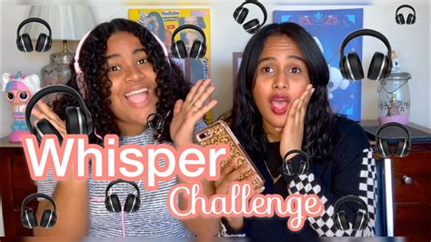 Check spelling or type a new query. Adivina que dijo: whisper challenge -laura - YouTube