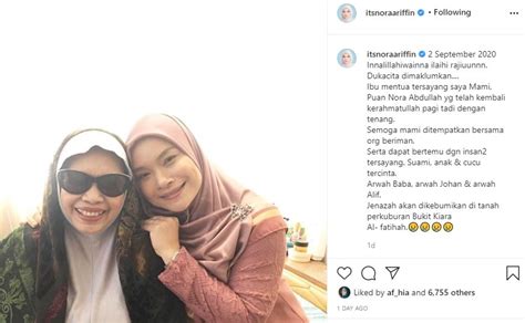 Terbaru, tweet rakan mangsa memaklumkan bahawa keluarga telah mengesahkan mayat tersebut adalah mayat mangsa. "Semoga Mami Bertemu Dengan Insan Tersayang, Arwah Suami ...