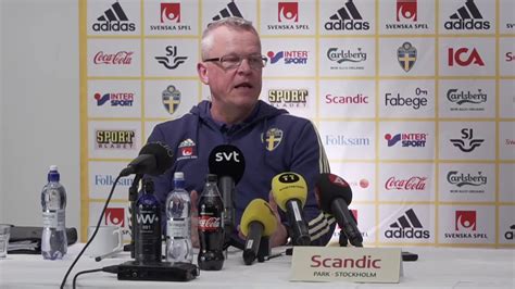 The swedes had plenty of chances to decide. Se hela presskonferensen med Janne Andersson inför ...