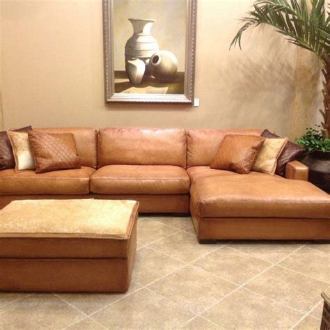 20 the best deep seating sectional sofas. Deep Seat Leather Sectional Sofa # ...