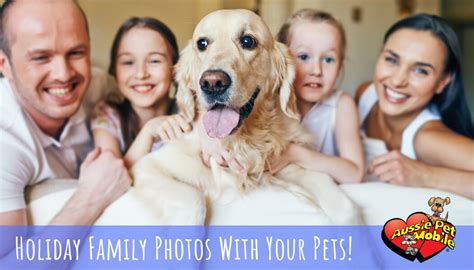 That's why we never use cages, kennel. Holiday Family Photos With Your Pets! - Aussie Pet Mobile ...