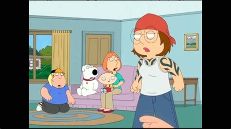 When brian tries to expose meg's secret to the family, he finds that her boyfriend, luke, has broken out of jail and has been hiding in the griffin's house. Family Guy Seizoen 10 Clip: Dial Meg for Murder - YouTube