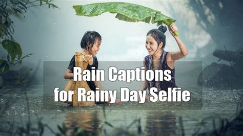 These are the best sunny ideas you can use to caption your pictures when posting it on instagram. Best Rainy Captions For Instagram - Chairs Lifestyle