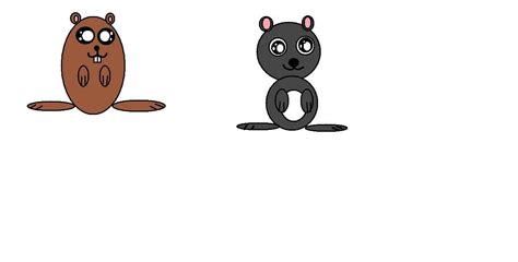 Animated drawings, animals in wildlife, funny incidents and memes with beavers. Cartoon Beaver Drawing by Kyra13 | dragoart.com