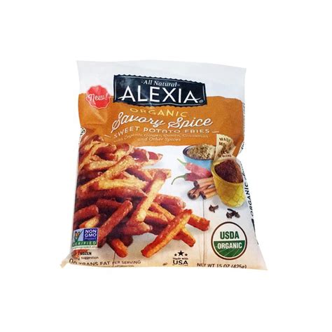 Look into these amazing alexia sweet potato fries and also let us recognize what you assume. Alexia Organic Sweet Potato Fries Savory Spice (15 oz) - Instacart