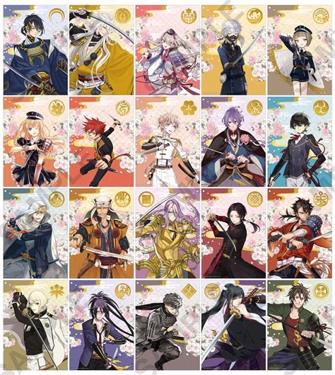 Collect and raise your touken danshi to form a powerful team! 【KADOKAWA公式ショップ】刀剣乱舞-ONLINE- チェンジングステッカー ...