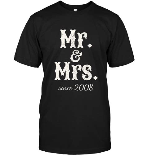 27 items in this article 7 items on sale! 10th Wedding Anniversary T Shirt Cute Gift For Couples ...