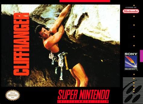 A story or a situation that is exciting because its ending or result is uncertain until it…. Cliffhanger SNES Super Nintendo