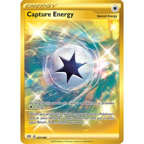 A capture card can increase the load on your system compared to traditional capture methods. Capture Energy 201/189 SWSH Darkness Ablaze Full Art Holo Secret Rare Pokemon Card NEAR MINT TCG