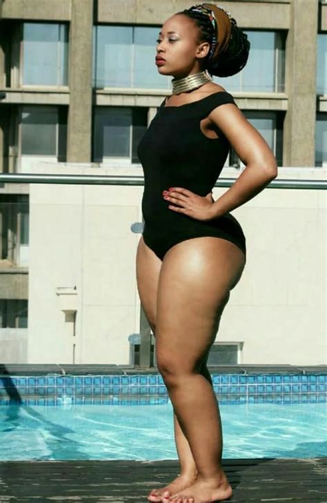 The hips seem to speak a language that only the eyes can understand, just in case you wanted to see whether the hips were real. Mpho Khati is a South African model with wide hips. - Plus ...