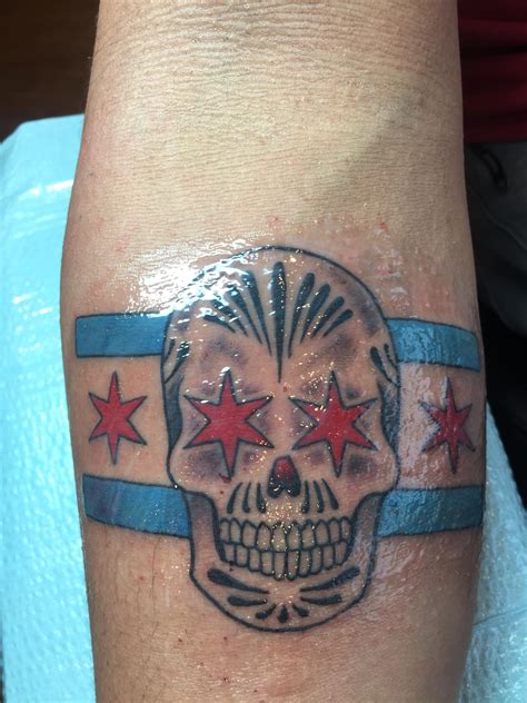 See more ideas about food tattoos, tattoos, body art tattoos. Chicago Flag by Richie Tatts, Noodles tattoo in ...