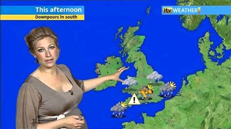 Itv has had many weather presenters over the years. Becky Mantin - 27/4/12 - Lunchtime - Weather - YouTube