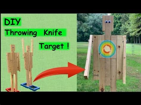 There's no better way to ruin a friendly backyard hobby than by having a serious mishap take place. Quick and Easy Axe/Knife Throwing Target. in 2020 | Knife throwing, Throwing knife target ...