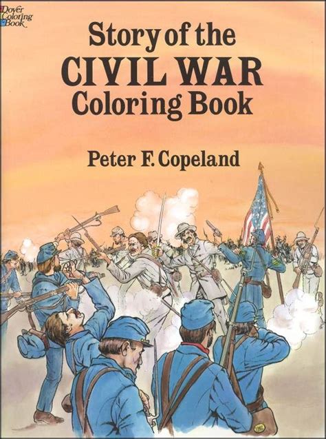 Learn about the civil war for kids with these free printable mini books. Story of the Civil War Coloring Book | Civil war books ...