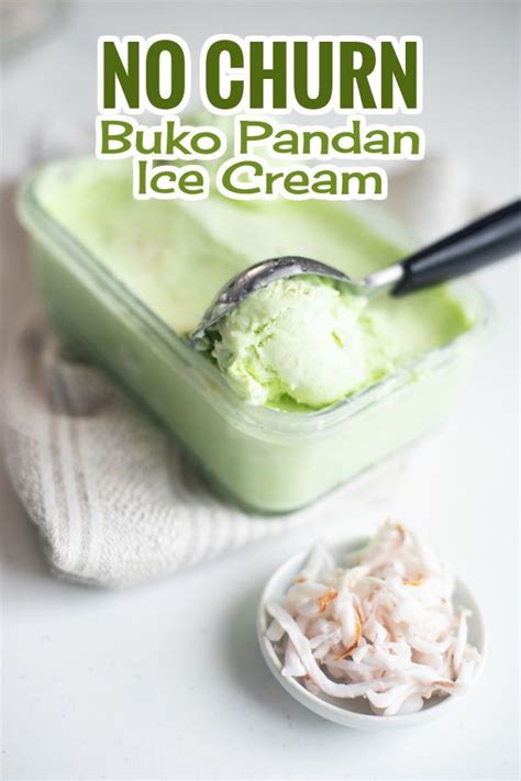Overall, this is a pretty easy recipe. Buko Pandan Ice Cream - Simply Bakings | Recipe in 2020 ...