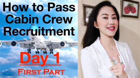 Maybe you would like to learn more about one of these? PART 1: How to Pass Cabin Crew Recruitment (Open Day 1 ...