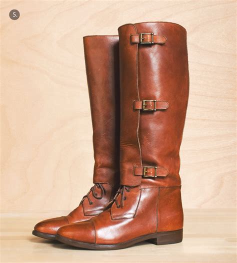 Sarairis new fashion 2020 ethnic vintage tassled knight boots woman shoes riveting nail zip. Etsy finds: Vintage riding boots | :: STYLiSTi