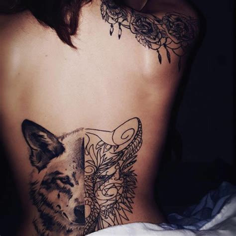 Wolf tattoos are some of the most popular body art designs for men because of their untamed nature and strong associations with family, loyalty, and protection. wolf tattoos on Tumblr