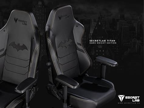 Secretlab titian 2020 dark knight unboxing and first impressions #secretlab #secretlab2020. Secretlab made a Batman gaming chair for fans of the Dark Knight - HardwareZone.com.sg