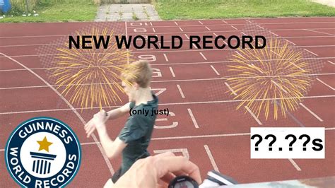 To take that much off of the wr in an event human beings. NEW 400m WORLD RECORD (In crocs) - YouTube