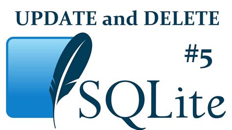 UPDATE and DELETE - SQLite3 with Python 3 part 5 - YouTube