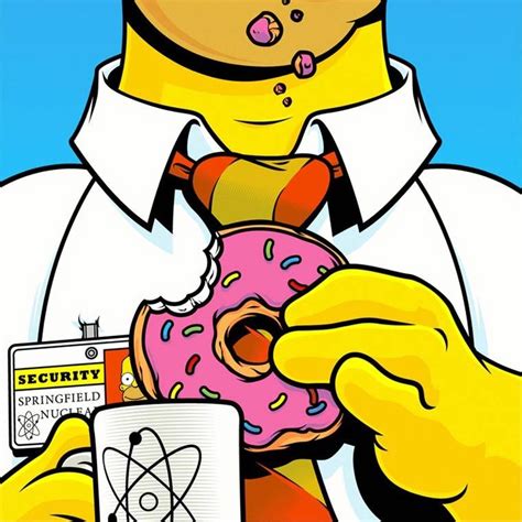 Was die Popkultur isst | Dessin, Simpsons, Bande dessinée