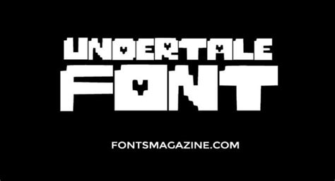 Undertale is available in english and japanese for windows, mac, linux, ps4, vita, and switch. Undertale Font Download | The Fonts Magazine