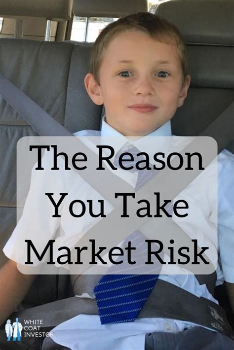 But, what actually is risk? You can't afford NOT to take market risk. For the majority ...