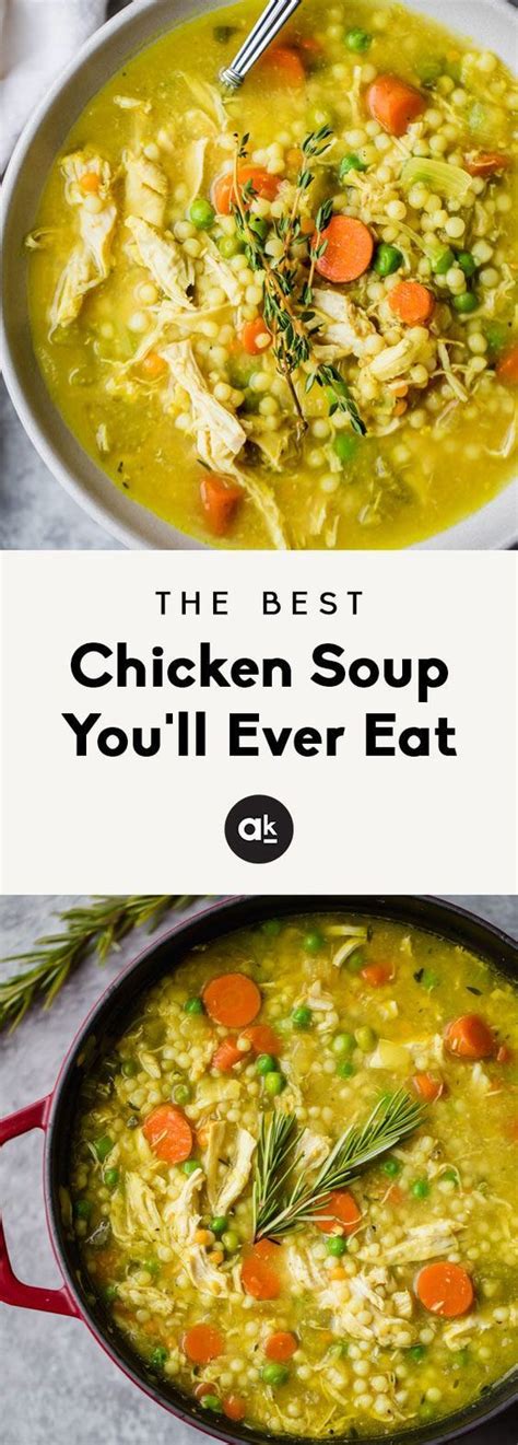 Add carrots, celery, mushrooms, rosemary and parsley and cook for half an hour. The Best Chicken Soup You'll Ever Eat | Recipe | Chicken ...