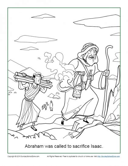 Touch device users, explore by touch or with swipe gestures. Abraham Coloring Pages | Printable Bible Sheets for Kids