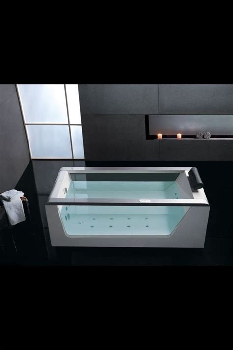 For less frequent users, your jetted sprinkle the baking soda into the drain, washing it down with 2 cups of vinegar and a cup of hot water. Ariel Luxury Clear Whirlpool Hot Tub http://fancy.to ...