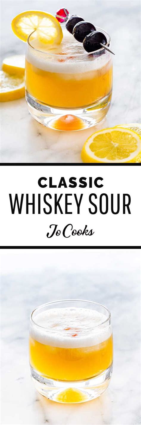 There are a few unique techniques involved with making this tequila cocktail tequila sour recipe. This Whiskey Sour is a vibrant cocktail made with smooth ...