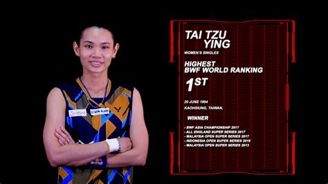 Badminton players / love badminton. Dukung Tai Tzu Ying di BCA Indonesia Open 2017 - YouTube