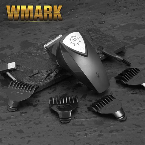 Check these 10 self hair cut tools that will ensure a great result every time you pick up your hair clippers! WMARK Do-it-yourself Cordless Hair Clippers USB charge balding clipper with 4 guide comb use at ...