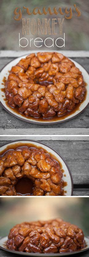 Carefully drizzle the mixture over the rolled dough balls in the bundt pan. Granny's Monkey Bread is a sweet, gooey, sinful treat that ...