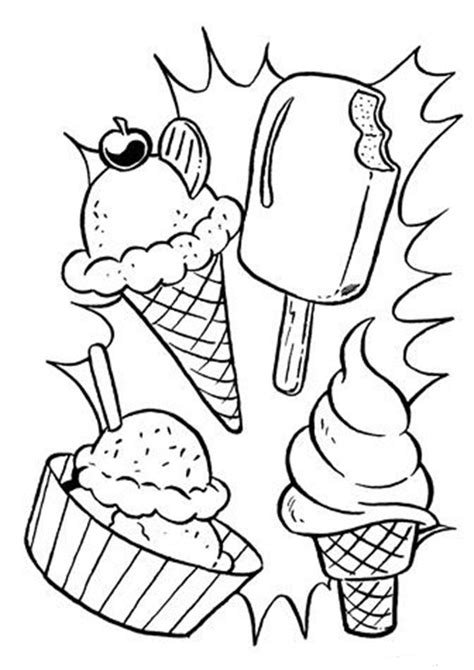 It also can be a great educational tool. Free & Easy To Print Ice Cream Coloring Pages | Ice cream ...