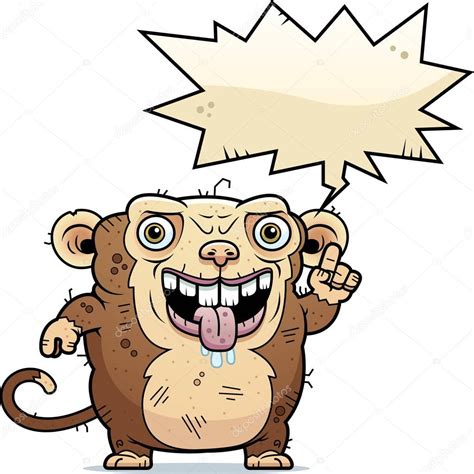 Ver más ideas sobre monos feos, criaturas mitológicas, criaturas fantásticas. Imágenes: mono feo | Mono feo hablando — Vector de stock ...
