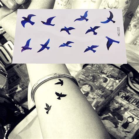 The tattoo will start fading away soon. Fake Flash Tattoo Sticker For Men Women Remove Waterproof ...