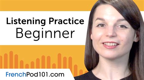 Teachers in the classroom and at home are sure to find our. Beginner Listening Comprehension Practice for French ...