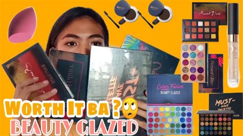 VLOG #18 | BEAUTY GLAZED | SHOPEE HAUL 12.12 Naexcite ako ...