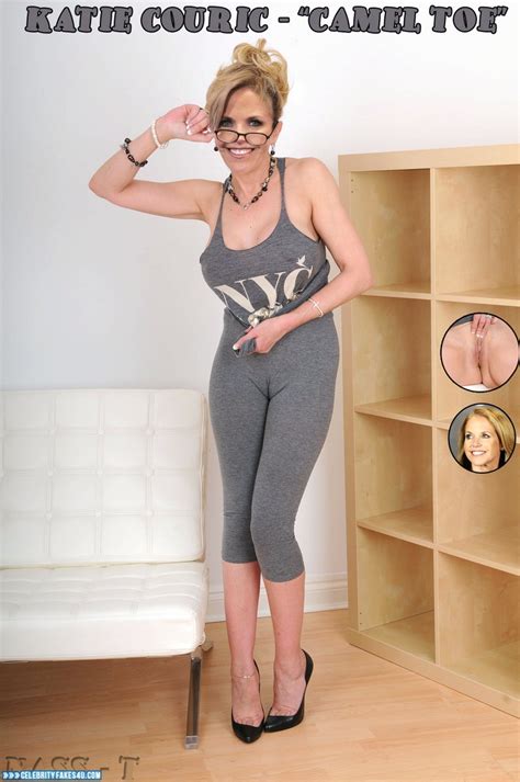 Are you one of the millions of women who find yourself sitting around the house saying, i wish we're guessing wearing one of these puppies would distract from the bags under our eyes from middle of the night feedings. Katie Couric Glasses Camel Toe Fakes 001 « Celebrity Fakes 4U