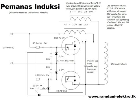 Prinsip sebuah kapasitor pada umumnya sama halnya dengan resistor yang juga termasuk dalam kelompok komponen pasif, yaitu jenis komponen yang. Cara Membuat Pemanas Induksi | Royer Oscillator