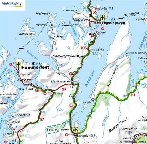 This entry was posted in deutsch inua on 01.07.2012 by karin rodegerdts. Map Hammerfest to Honningsvag | Hammerfest, Norway cruise ...