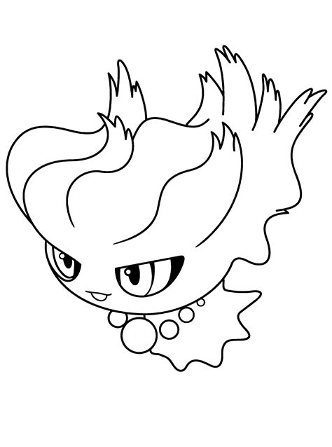 Download Pokemon Misdreavus Coloring Pages For Kids #gNO : Printable Pokemon Coloring Pages For Kids ...