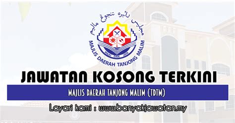 Pejabat akhbar & penerbitan jkm. Jawatan Kosong di Majlis Daerah Tanjong Malim (TDTM) - 31 ...