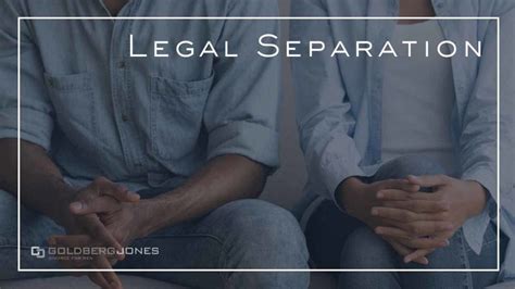 Make sure the agreement covers all issues such as child custody, child support, visitation, spousal support, how marital assets (like a home or any vehicles. Legal Separation Lawyers | San Diego, CA | Goldberg Jones