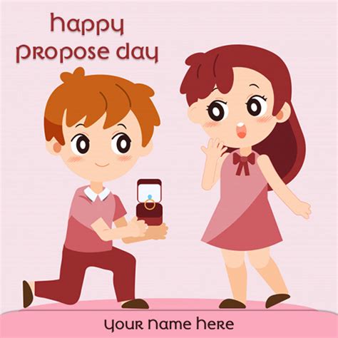 While several plans are lined up for february 14, the days leading up to it also deserve special mention. Happy Propose Day 2020 Image With Name