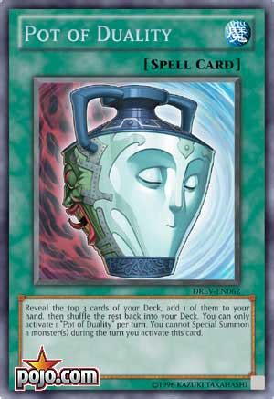 Cards can be drawn in one of two ways: Pojo's Yu-Gi-Oh! Card of the Day