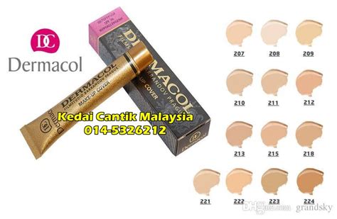 Limited time sale easy return. DERMACOL FOUNDATION - KEDAI CANTIK MALAYSIA